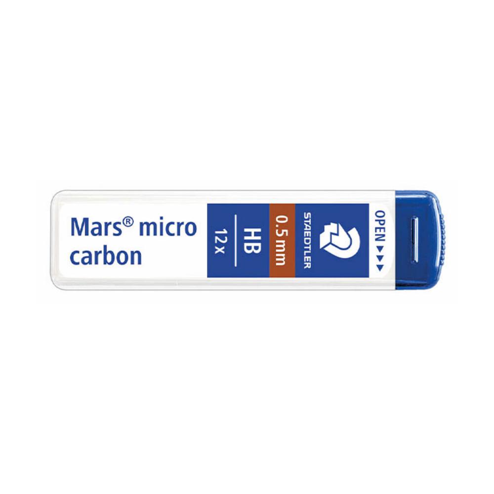 MINAS MARS MICRO GRAFITO 0,5 mm HB (TUBO 12 UDS.) STAEDTLER
