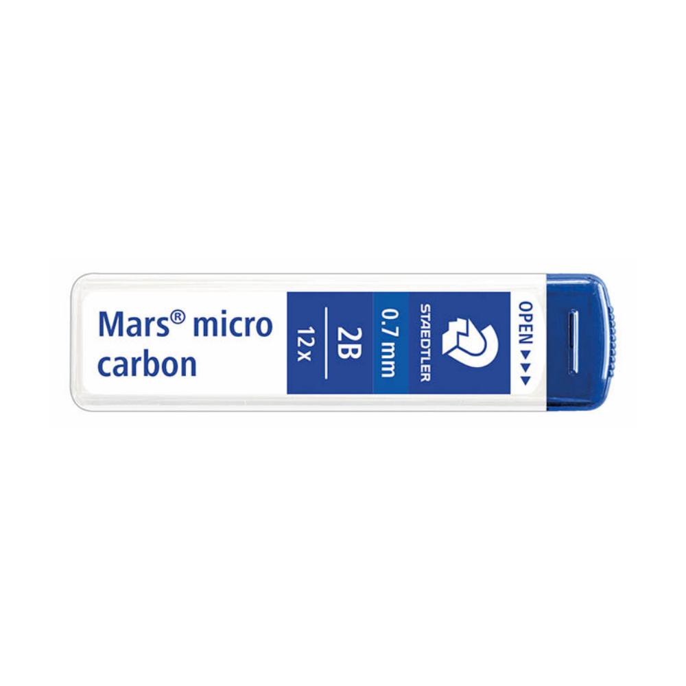 MINAS MARS MICRO GRAFITO 0,7 mm 2B (TUBO 12 UDS.) STAEDTLER