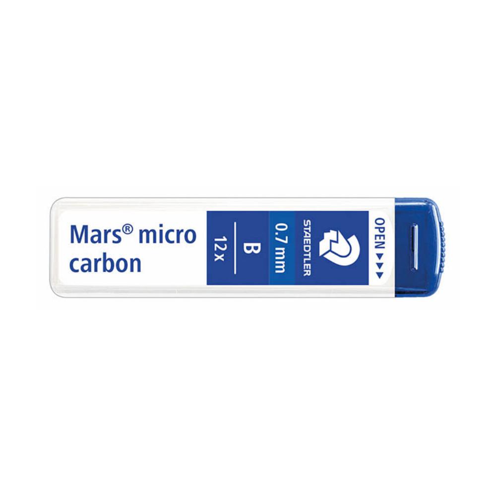 MINAS MARS MICRO GRAFITO 0,7 mm B (TUBO 12 UDS.) STAEDTLER