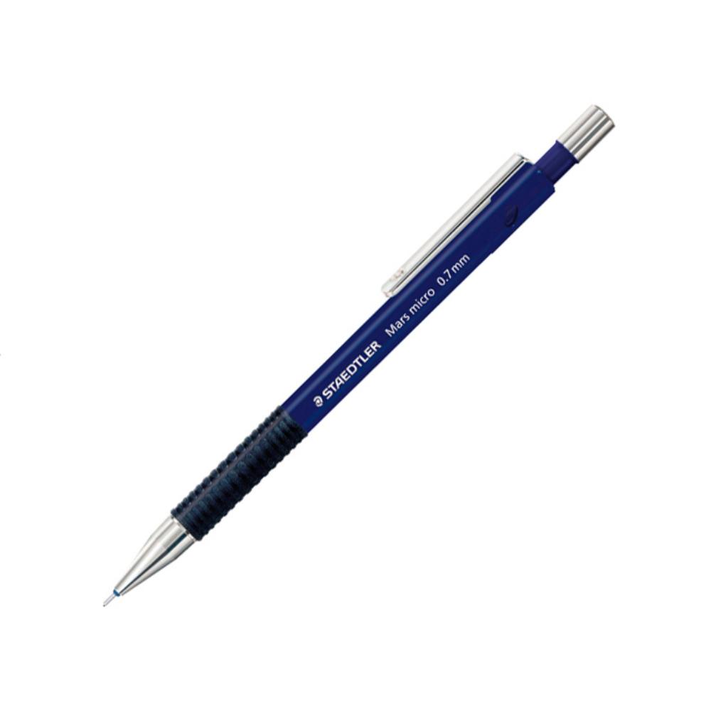 PORTAMINAS STAEDTLER MARS MICRO 0,7 MM – SUJECIÓN DE CAUCHO Y COMPONENTES METÁLICOS