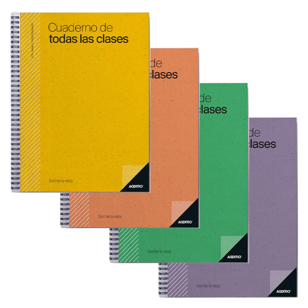 CUADERNO ADDITIO CLASES PROFESOR CASTELLANO A4 (136 PÁGINAS) – P222