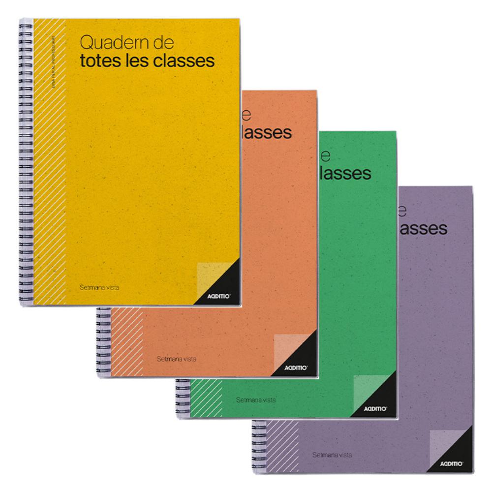 CUADERNO ADDITIO CLASES PROFESOR CATALAN A4 (136 PÁGINAS) – P221