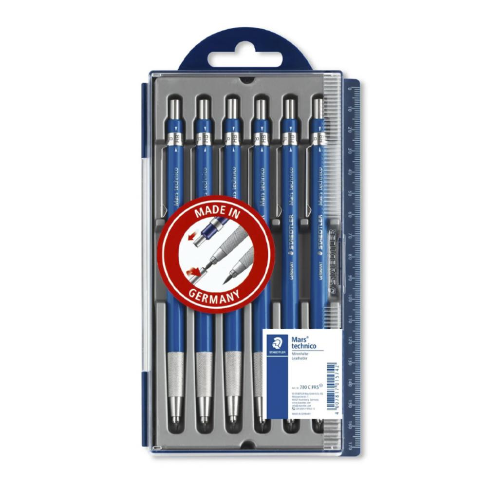 PORTAMINAS STAEDTLER MARS TECHNICO 780C – RECARGABLE, MINA 2 MM HB