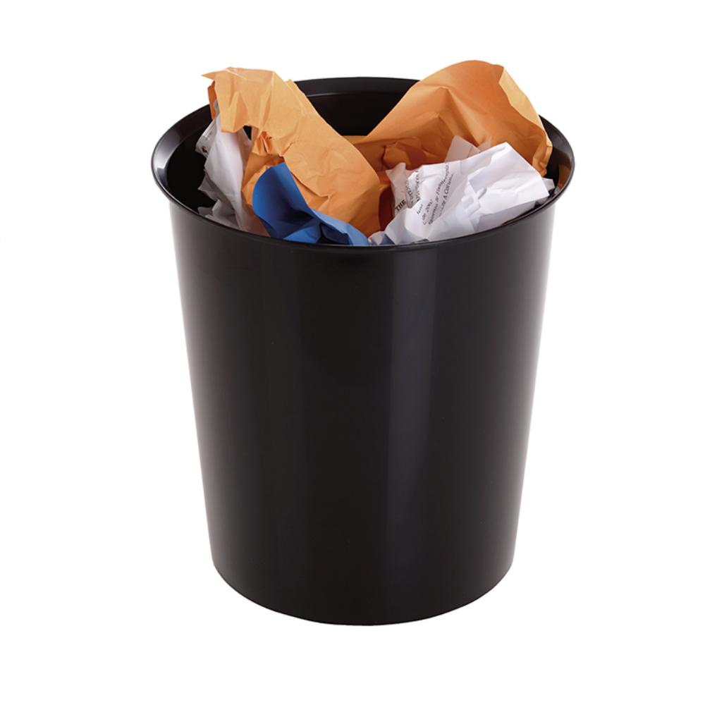 PAPELERA ANTIMICROBIANA NEGRA ARCHIVO 2000 – 18 LITROS