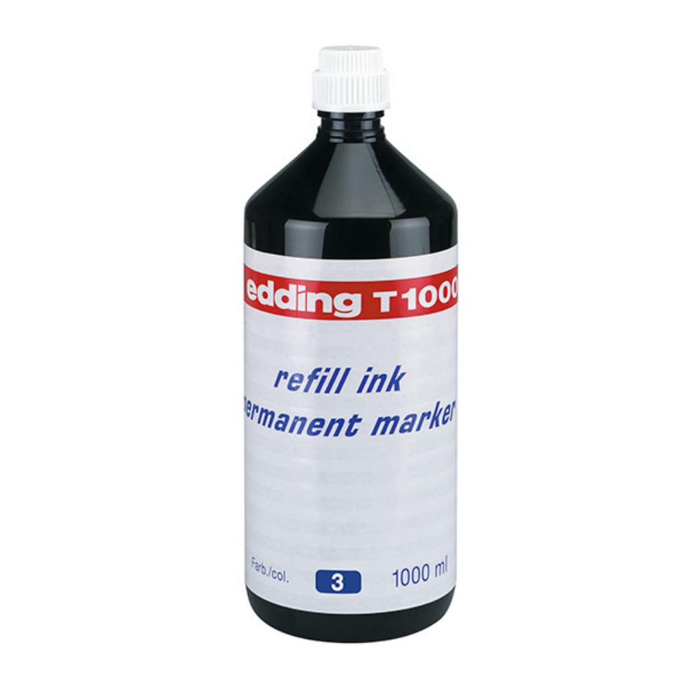 TINTA EEDING VERDE T-1000 PARA ROTULADOR EDDING 1000 ML