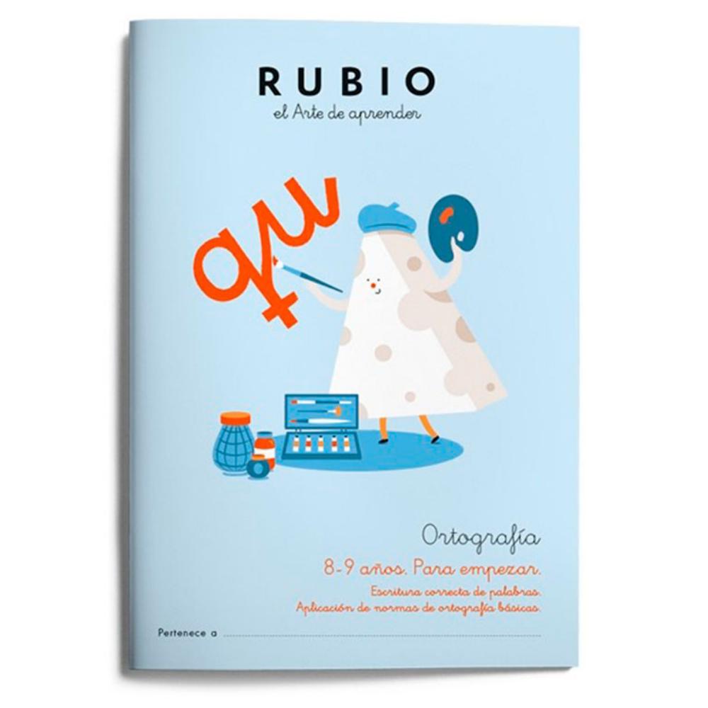 CUADERNO RUBIO 3 ORTOGRAFÍA – 8-9 AÑOS PARA EMPEZAR (A4, 44 PÁGINAS)