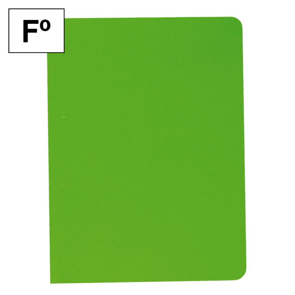 SUBCARPETAS FOLIO DE CARTULINA PARA FASTENER –VERDE  200 G/M² RAYLU