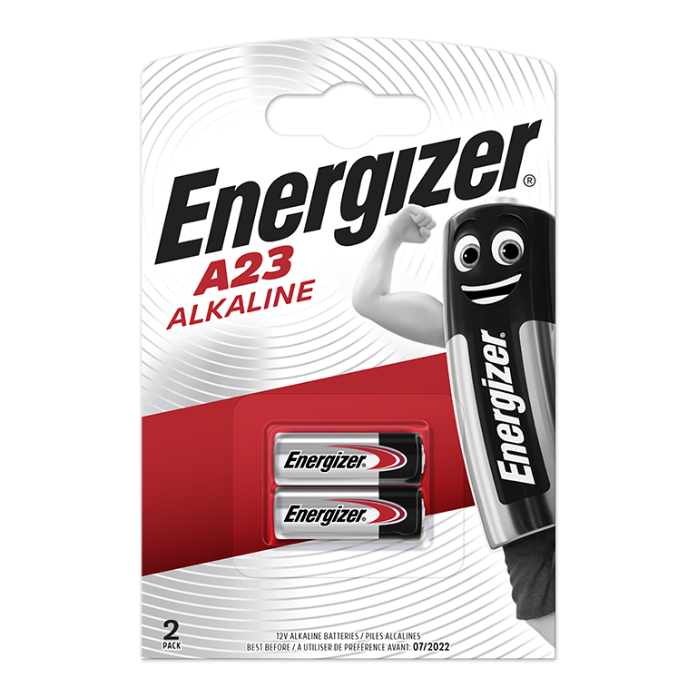 PILA ENERGIZER A23 – ALCALINA 12V – PACK 2 UNIDADES