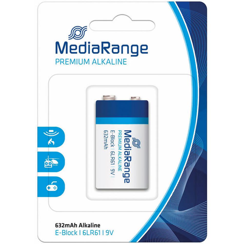 PILA MEDIARANGE 9V (6LR61) – ALCALINA PREMIUM