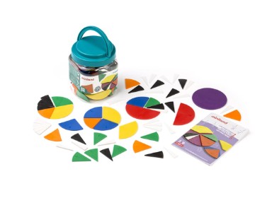 JUEGO MATEMÁTICO – SET DE FRACCIONES