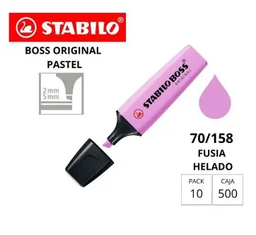 MARCADOR FLUORESCENTE STABILO BOSS 70–FUCSIA HELADO