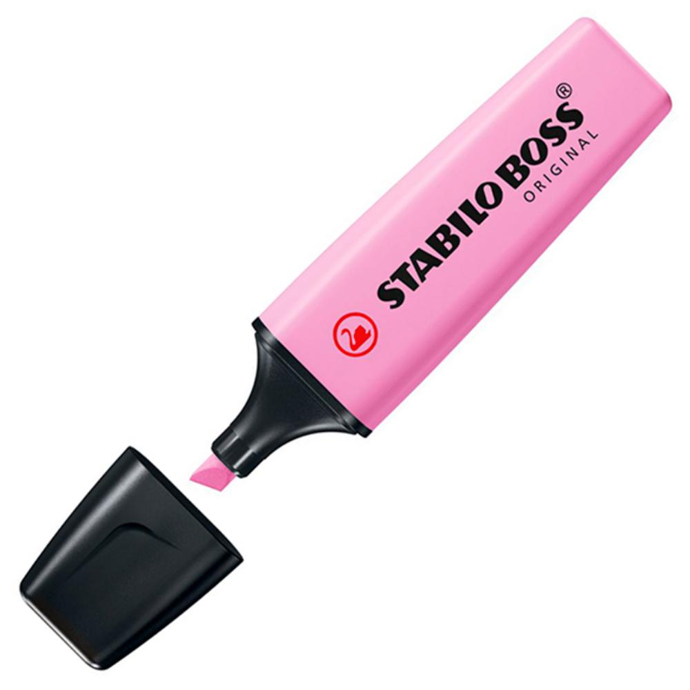 ROTULADOR STABILO BOSS FLUORESCENTE 70 PASTEL FUCSIA HELADO