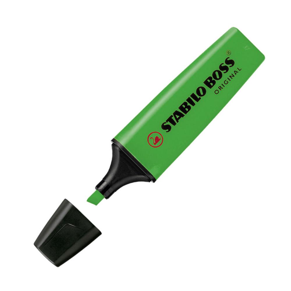 ROTULADOR STABILO BOSS FLUORESCENTE 70 VERDE