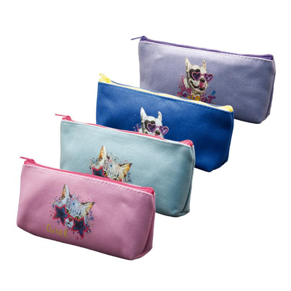 PORTATODO CAMPUS RECTANGULAR PERRO-GATO