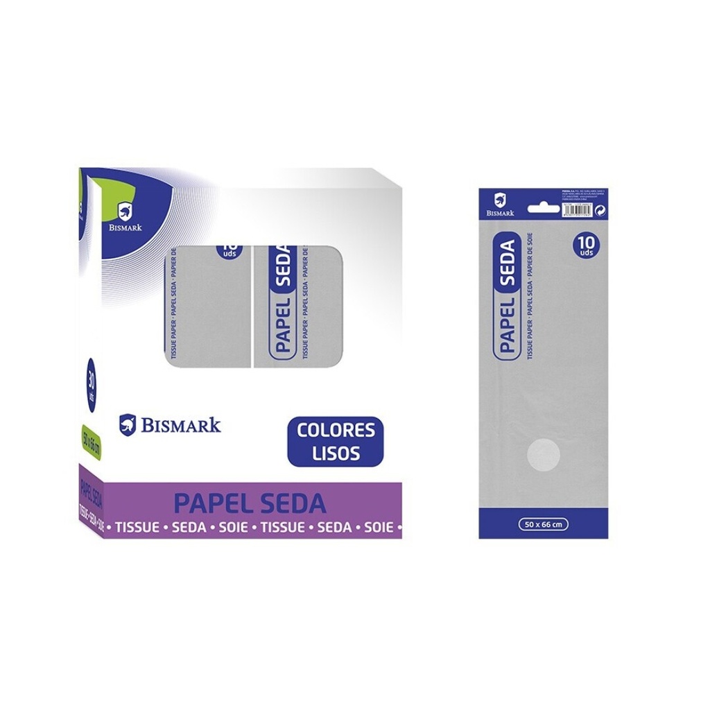 PAPEL DE SEDA LISO BLANCO – BOLSA 10 HOJAS