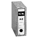 ARCHIVADOR RAYLU PAPER AZ 4º NATURAL GRIS JASPEADO