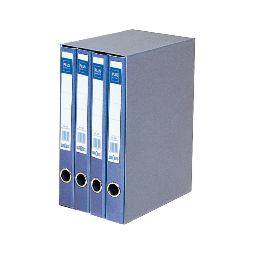 MÓDULO DE ARCHIVO CON 4 CARPETAS FOLIO AZUL