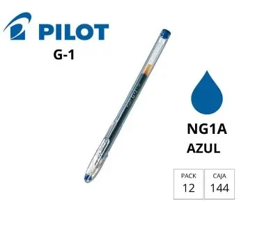 BOLIGRAFO PILOT G-1 AZUL