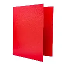 CARPETA RAYLU PAPER FOLIO 2 ANILLAS 40MM ROJO CARTÓN FORRADO PP 