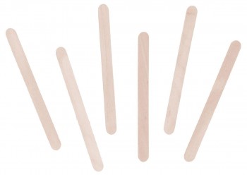 PALOS DE POLO DE MADERA ESTÁNDAR NATURAL 114 × 10 × 2 MM – 150 UDS