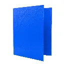 CARPETA RAYLU PAPER FOLIO 4 ANILLAS 40MM AZUL CARTÓN FORRADO PP 