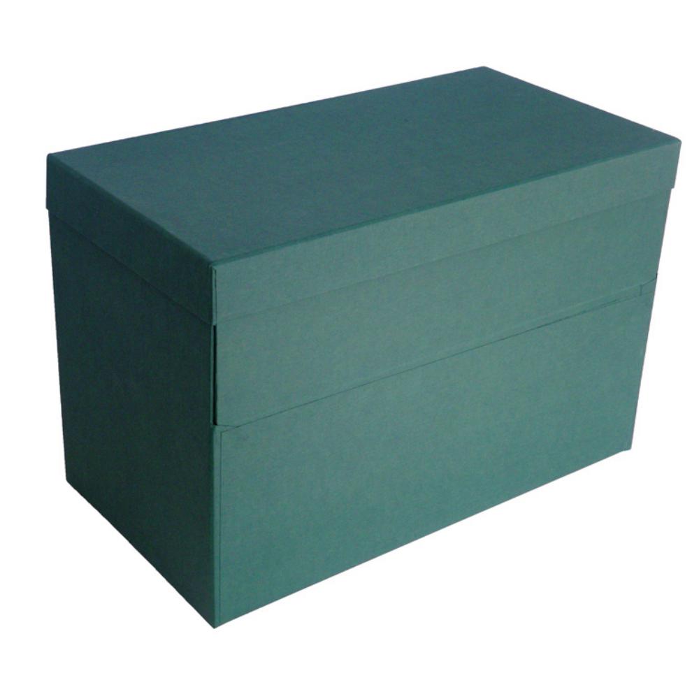 CAJA TRANSFERENCIA DOBLE FOLIO KARMAN VERDE