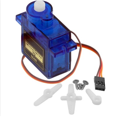 MICRO SERVO DIGITAL MG90S 360° ROTACIÓN CONTINUA – PACK 5 UNIDADES