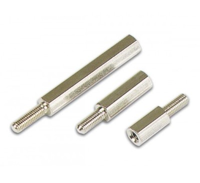 SEPARADOR DE ALUMINIO M3 10 MM NEGRO