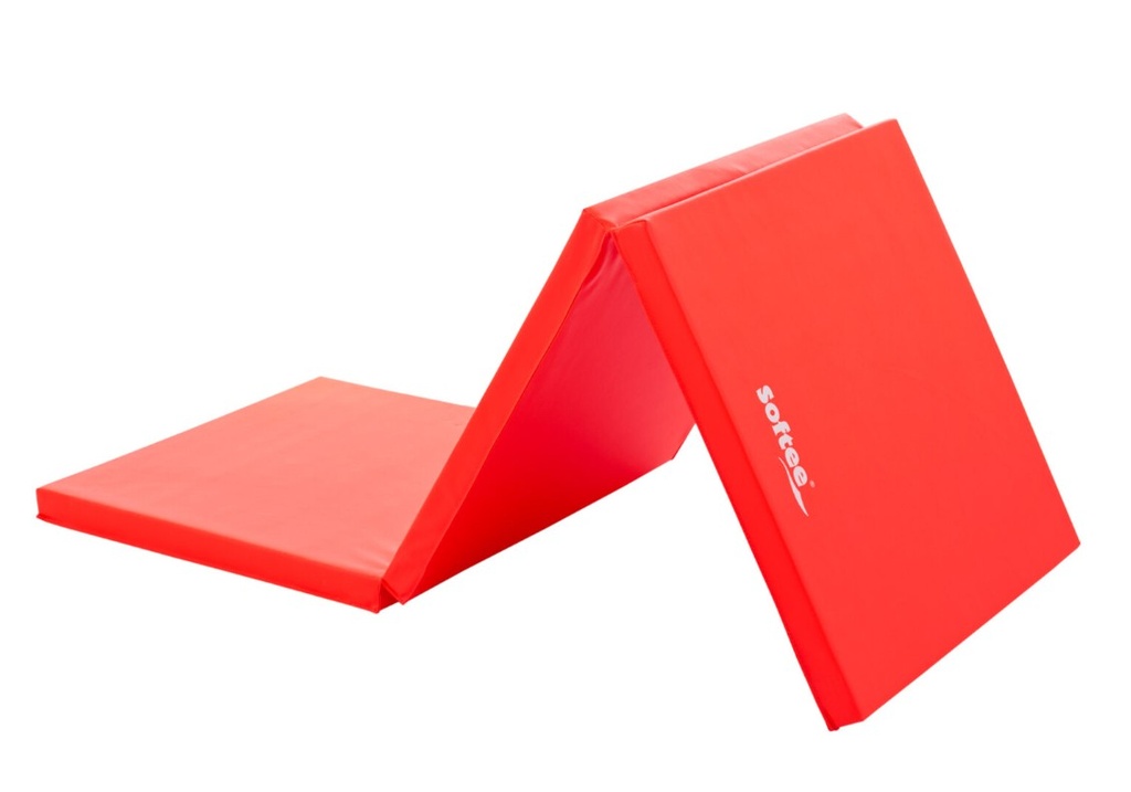 COLCHONETA PLEGABLE SOFTEE ROJA 180×60×4 CM – ENTRENAMIENTO Y EJERCICIOS DE SUELO