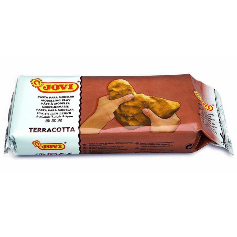 PASTA PARA MODELAR JOVI – 1000 G TERRACOTA (SECA AL AIRE)
