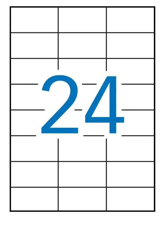 APLI ETIQUETAS AZULES  PERMANENTES 70 X 37 MM | 100 HOJAS (2.400 ETIQUETAS) 