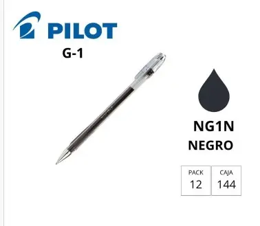 BOLIGRAFO PILOT G-1 NEGRO