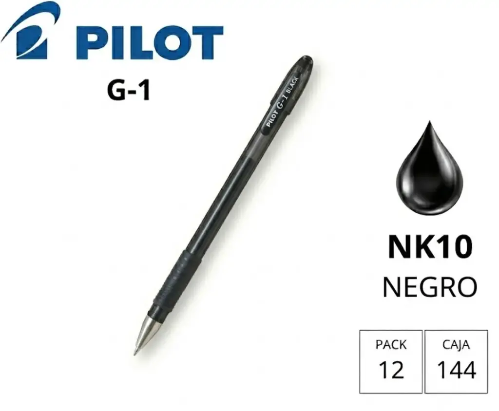 BOLIGRAFO PILOT G-1 NEGRO