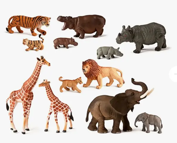 ANIMALES SELVA CON CRIAS MINILAND