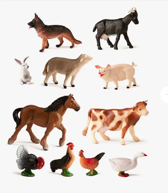 ANIMALES GRANJA 11UDS MINILAND