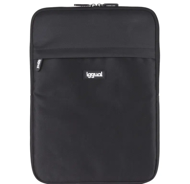 FUNDA PORTÁTIL 15,6" IGGUAL EVERYDAY USE SLEEVE NEGRA