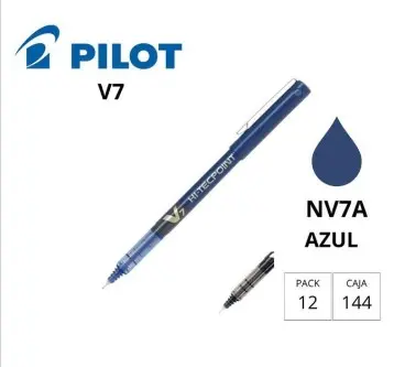 BOLÍGRAFO PILOT V7 AZUL