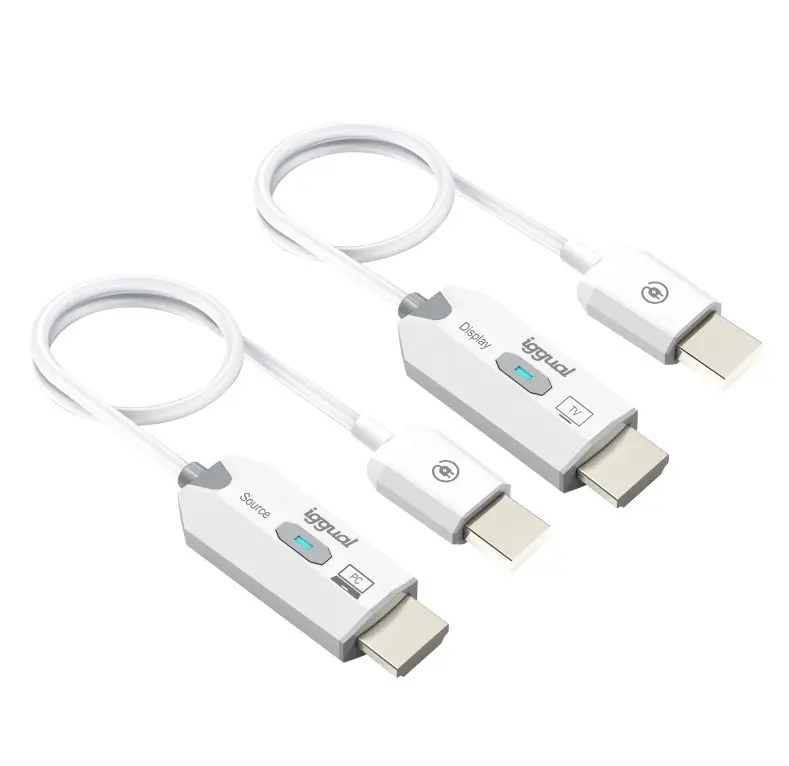 TRANSMISOR Y RECEPTOR HDMI FHD INALÁMBRICO IGGUAL