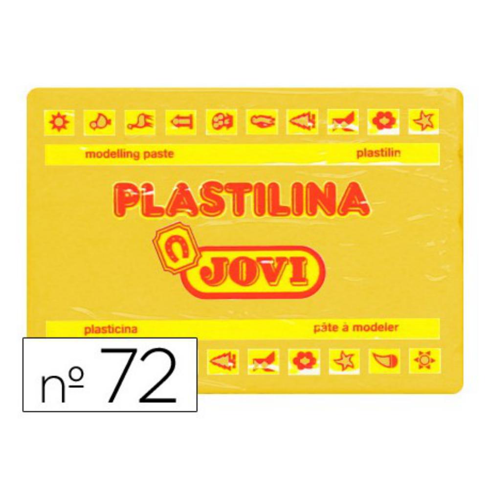 PLASTILINA JOVI  GRANDE 72 AMARILLO OSCURO 350 G
