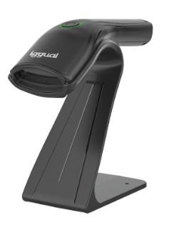 LECTOR CÓDIGO BARRAS 2D USB BOTÓN SOPORTE IGGUAL