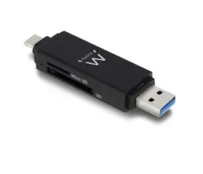 LECTOR DE TARJETAS COMPACTO EWENT EW1075 USB 3.1 GEN1