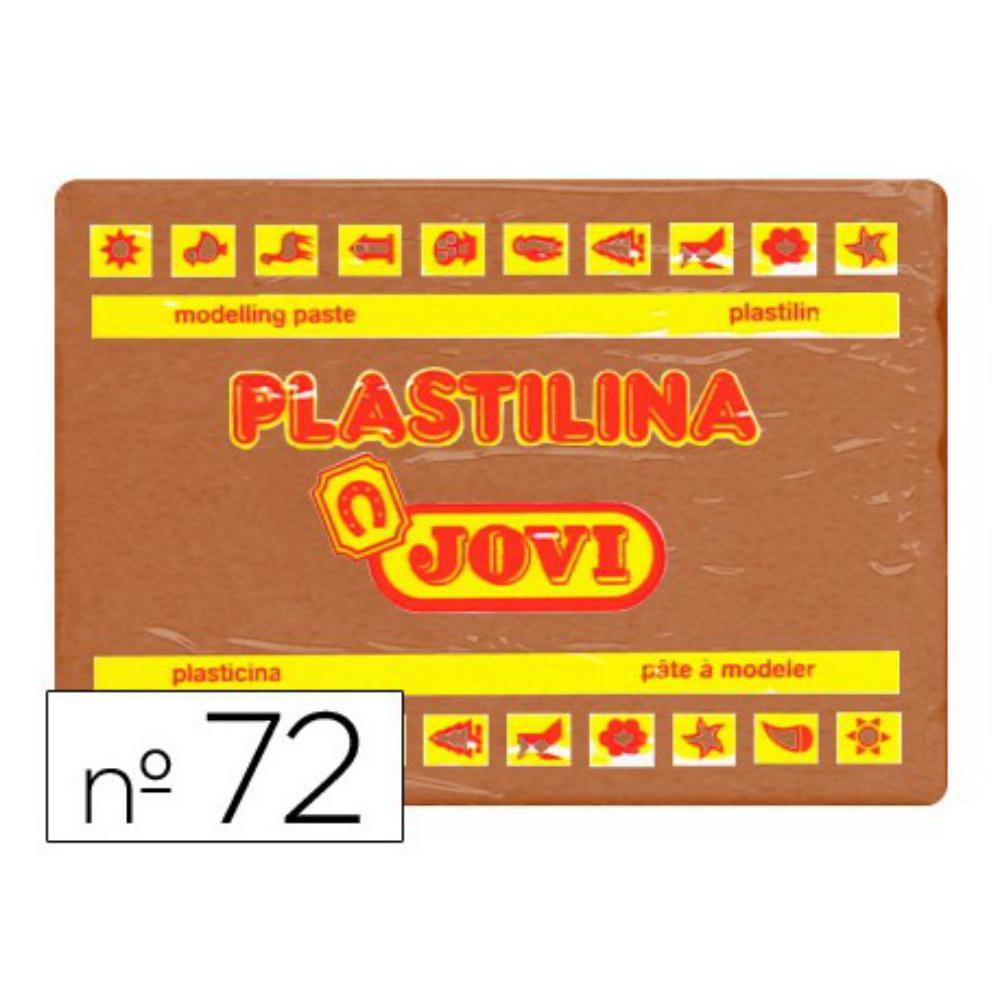 PLASTILINA JOVI  GRANDE 72 MARRON 350 G
