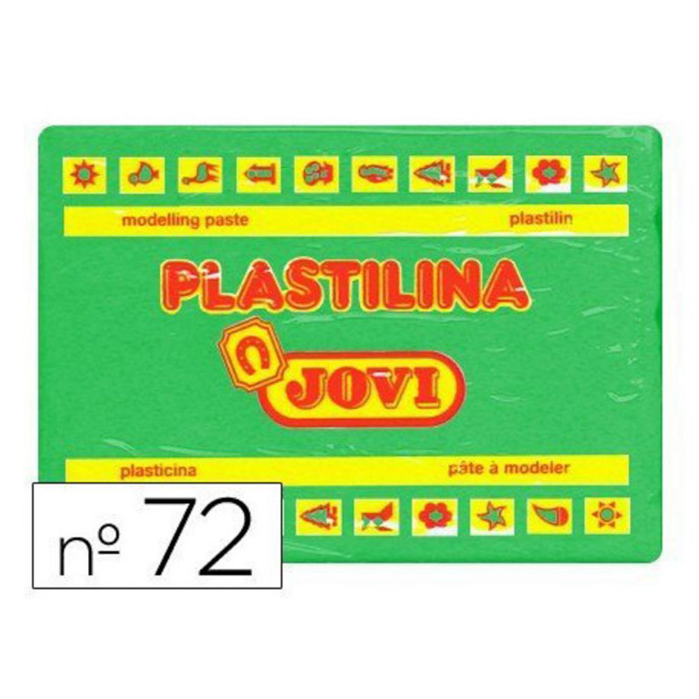 PLASTILINA JOVI  GRANDE 72 VERDE CLARO 350 G