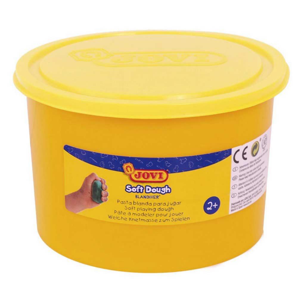 PLASTILINA JOVI BLANDIVER SOFT DOUGH – 460 G – AMARILLO