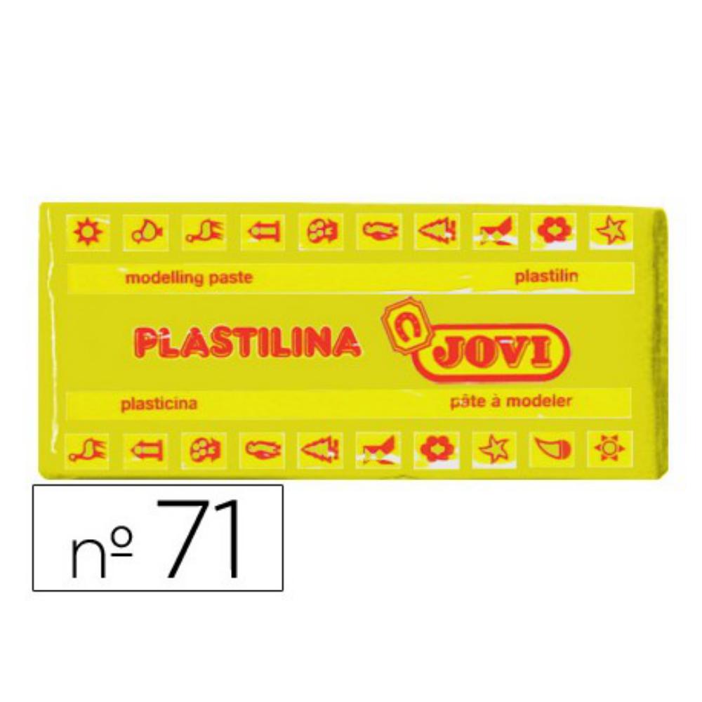 PLASTILINA JOVI MEDIANA 71 AMARILLO CLARO 150 G
