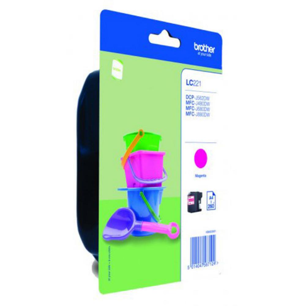 BROTHER CARTUCHO TINTA  MAGENTA  MFCJ4420DW/MFCJ4620DW