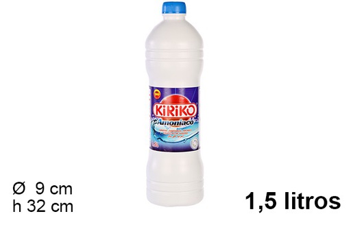 AMONIACO PERFUMADO KIRIKO BOTE 1,5 LITROS