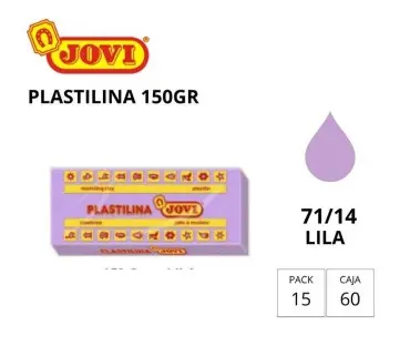 PLASTILINA JOVI MEDIANA 71 LILA 150G