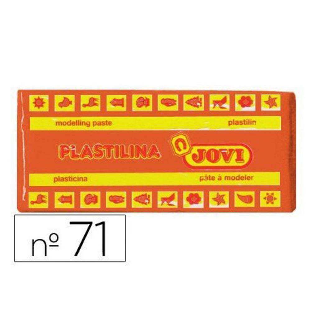 PLASTILINA JOVI MEDIANA 71 NARANJA 150 G