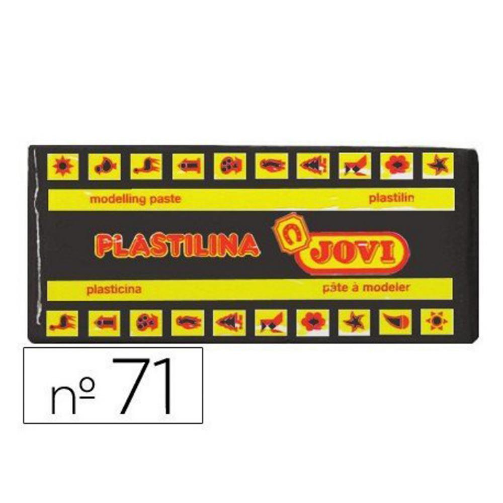 PLASTILINA JOVI MEDIANA 71 NEGRO 150 G
